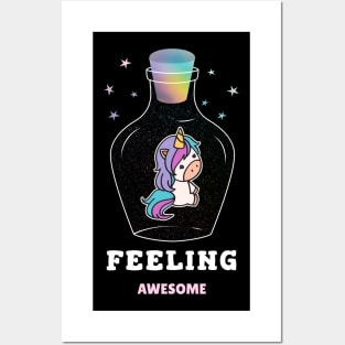 Feeling awesome Posters and Art